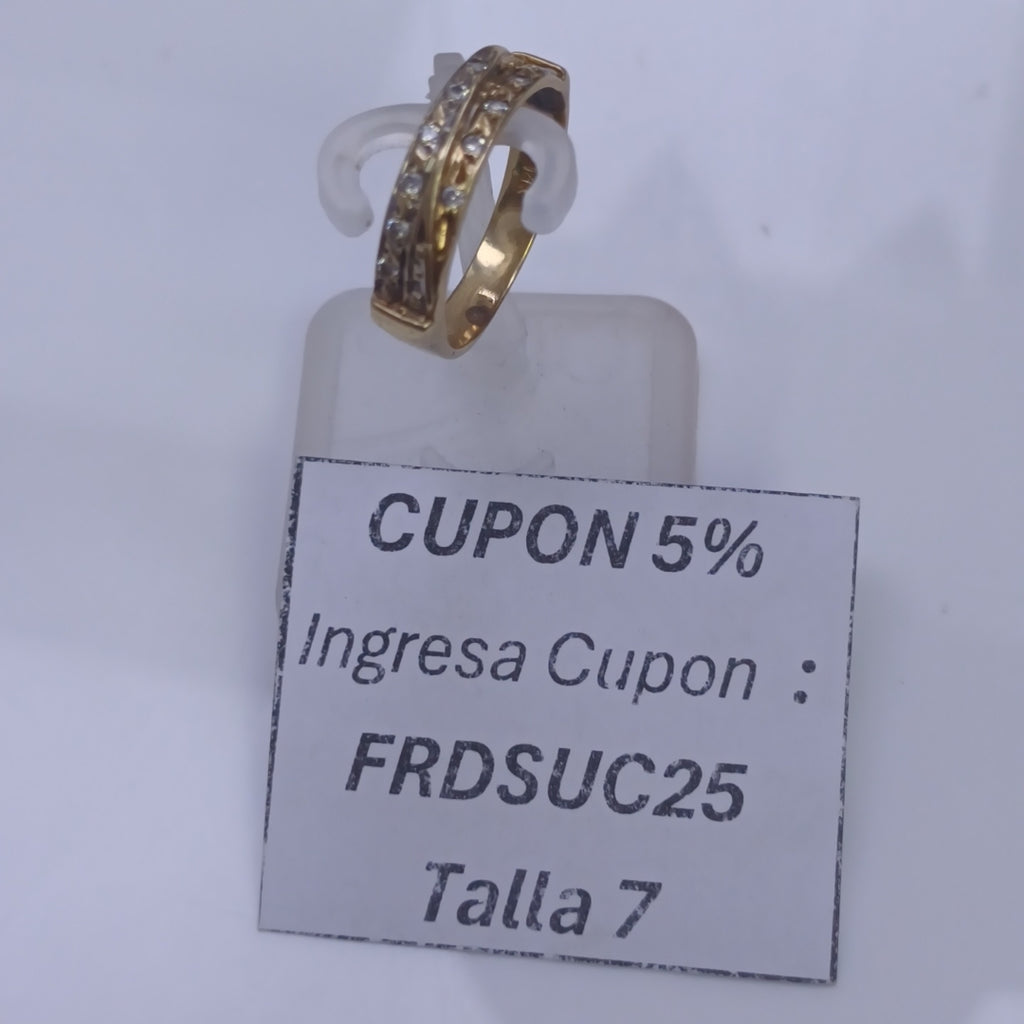 ANILLITO ORO 14 K 3.4 GRMS (SEMINUEVO)