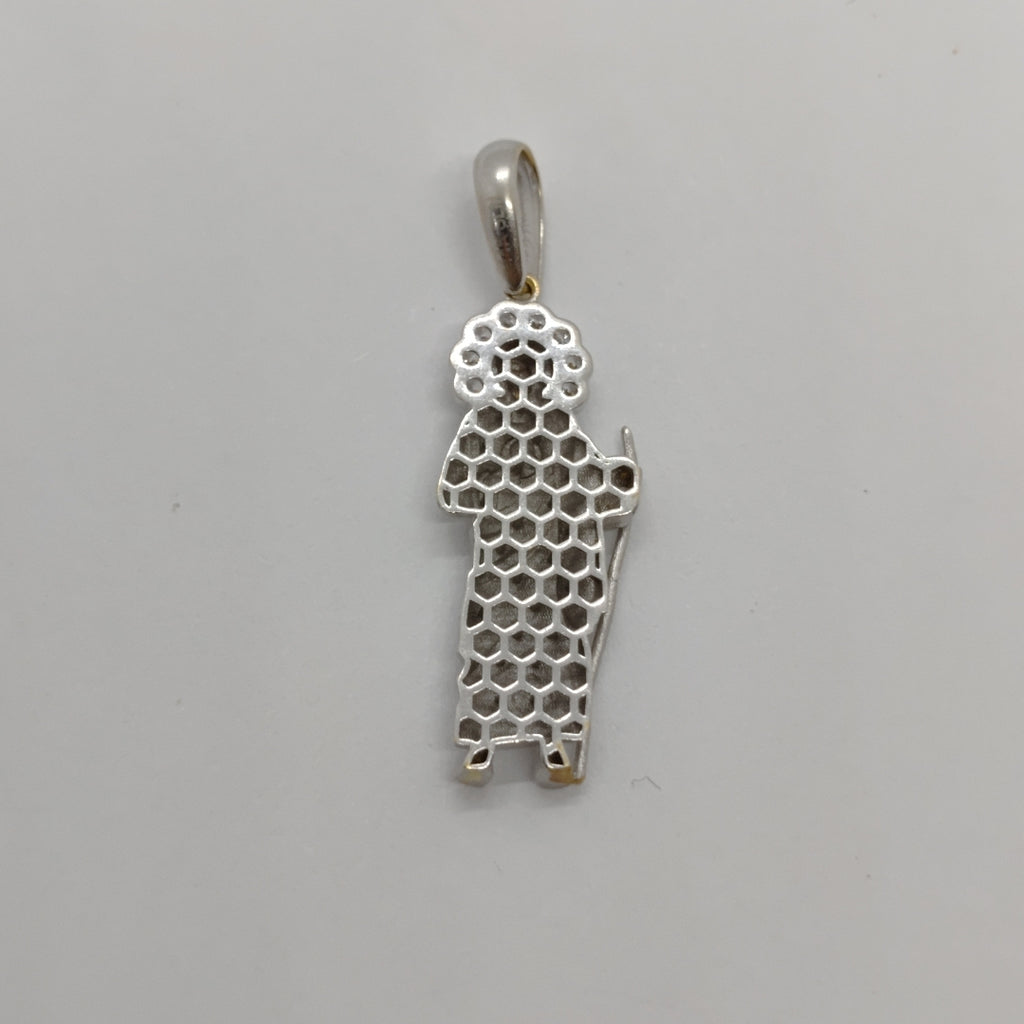 DIJE ORO BLANCO 10 K 2,70 GRMS (SEMINUEVO)