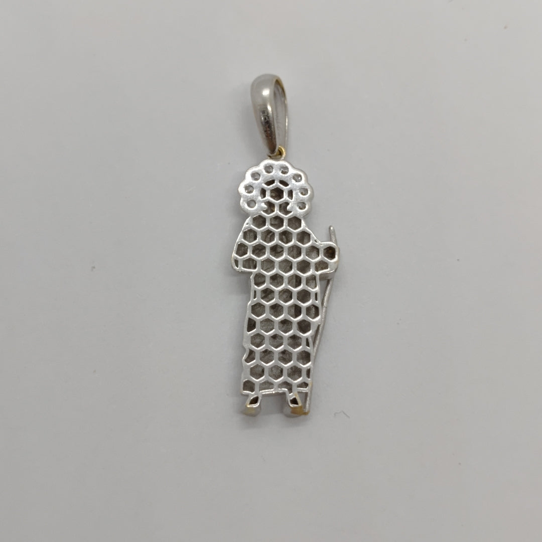 DIJE ORO BLANCO 10 K 2,70 GRMS (SEMINUEVO)