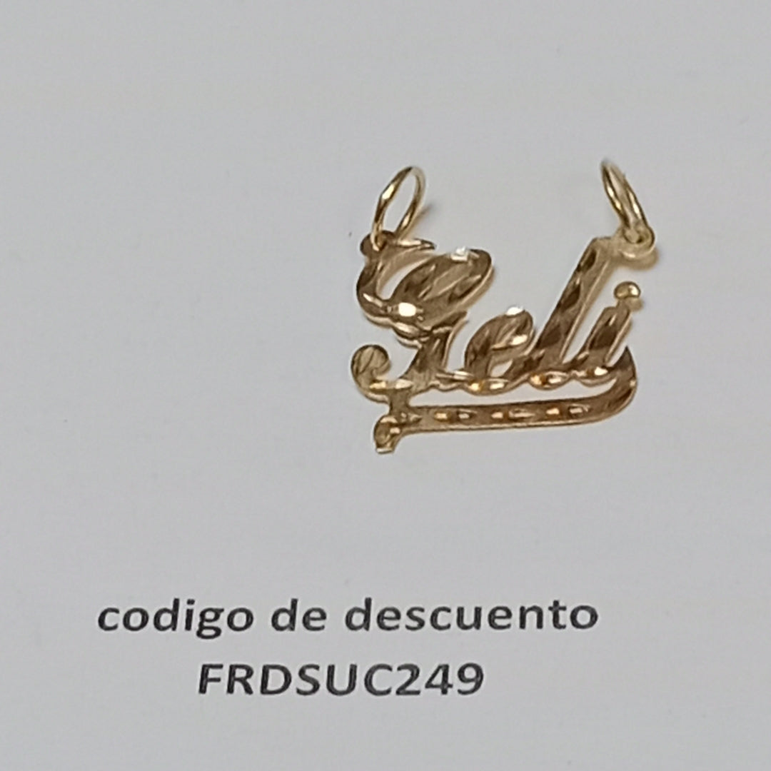DIJE ORO 10 K 1.2 GRMS (SEMINUEVO)