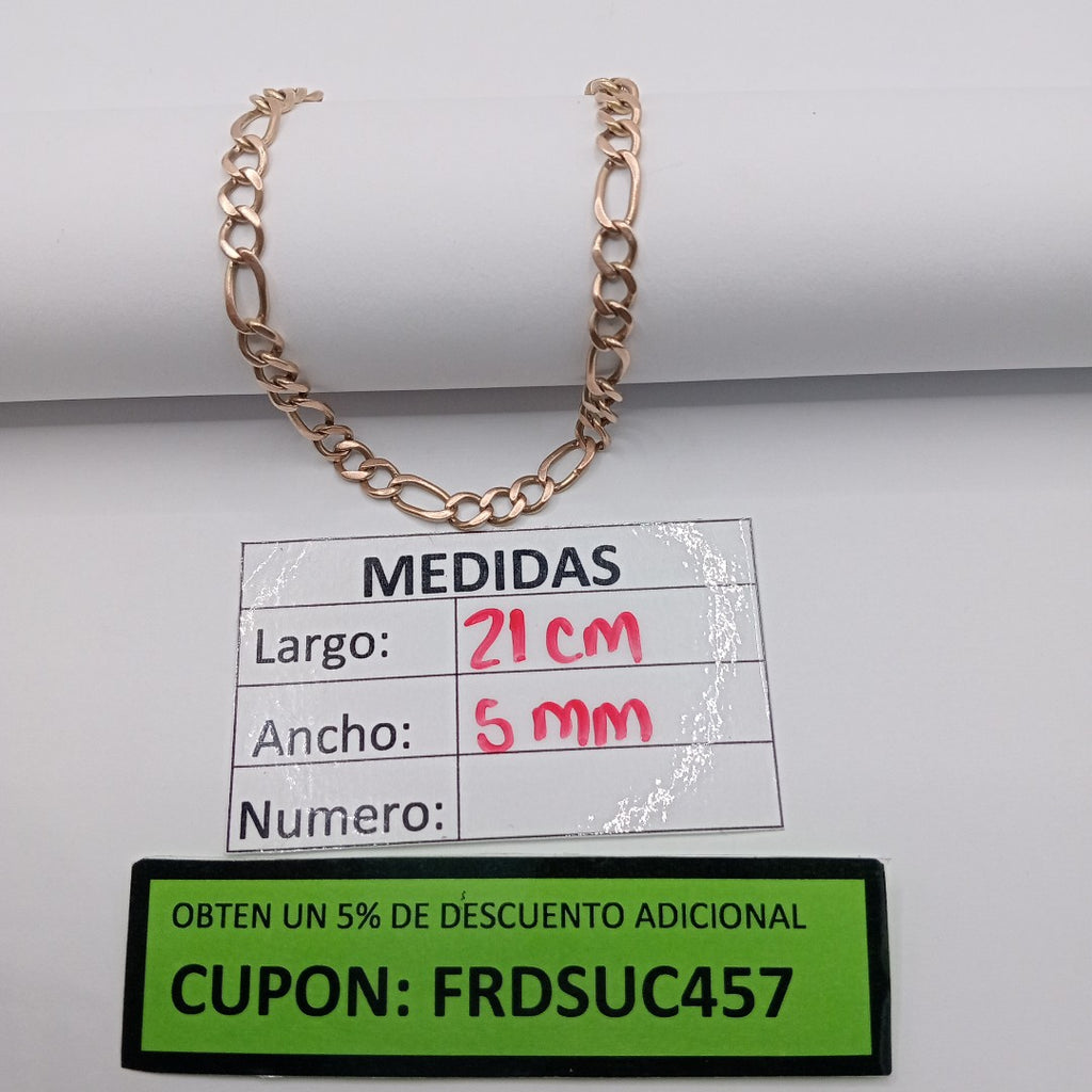 PULSERA ORO 10 K 6.5 GRMS (SEMINUEVO)
