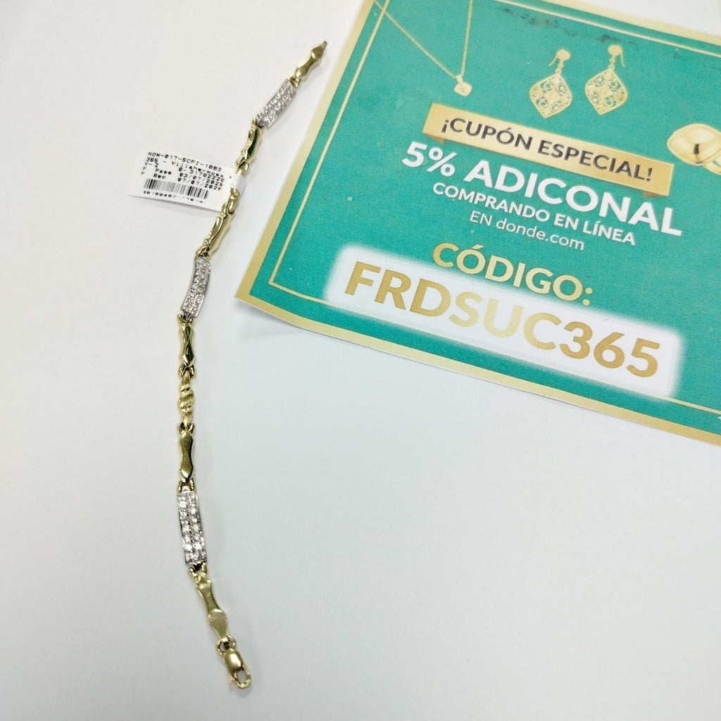 PULSERA ORO 14 K 5.4 GRMS (SEMINUEVO)