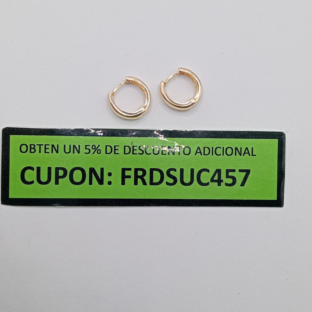 HUGGIES ORO 14K 1.1 (NUEVO)