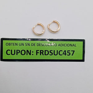 HUGGIES ORO 14K 1.1 (NUEVO)