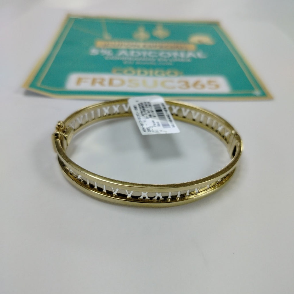 PULSERA RIGIDA ORO 14 K 16,50 GRMS (SEMINUEVO)