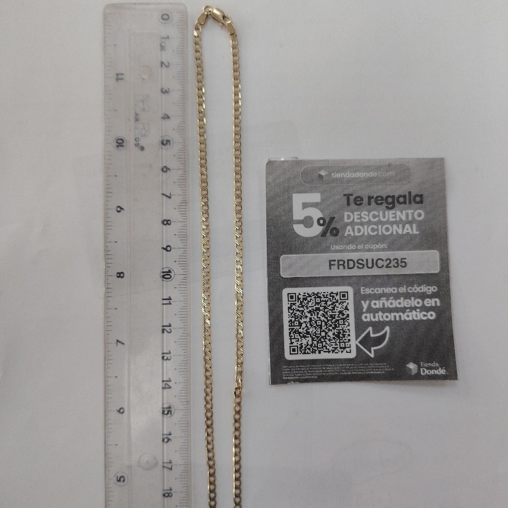 CADENA ORO 10 K 7 GRMS (SEMINUEVO)