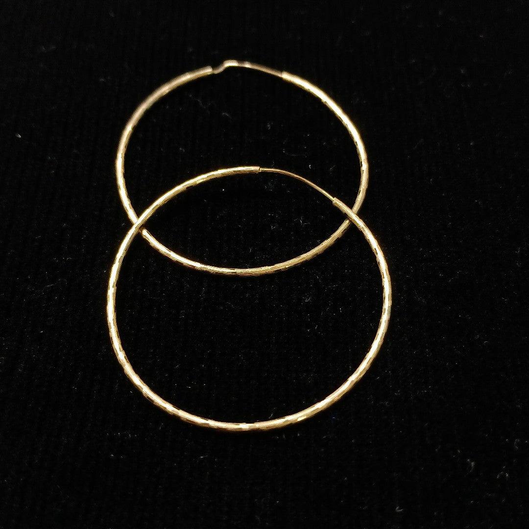 ARRACADAS PAR ORO 14 K 1.8 GRMS (SEMINUEVO)