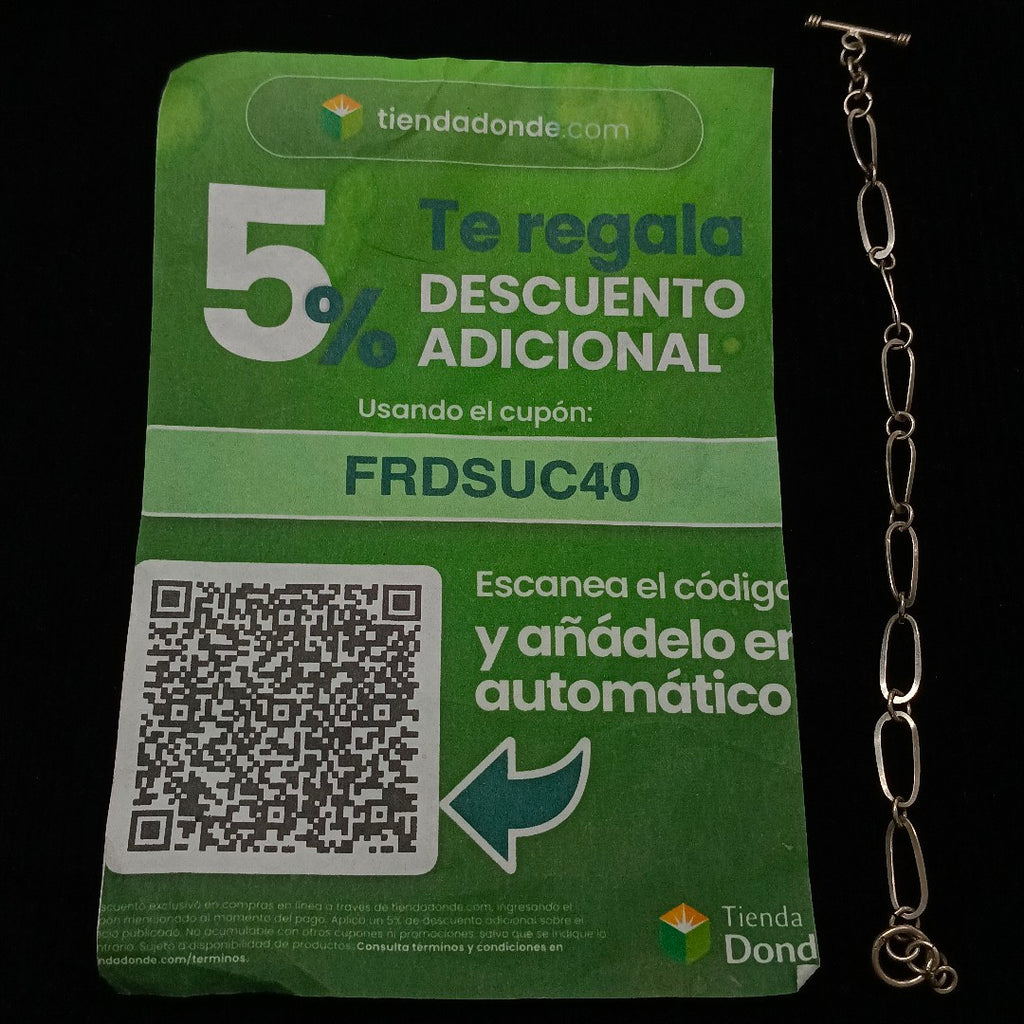 PULSERA PLATA 6.3 GRMS (SEMINUEVO)