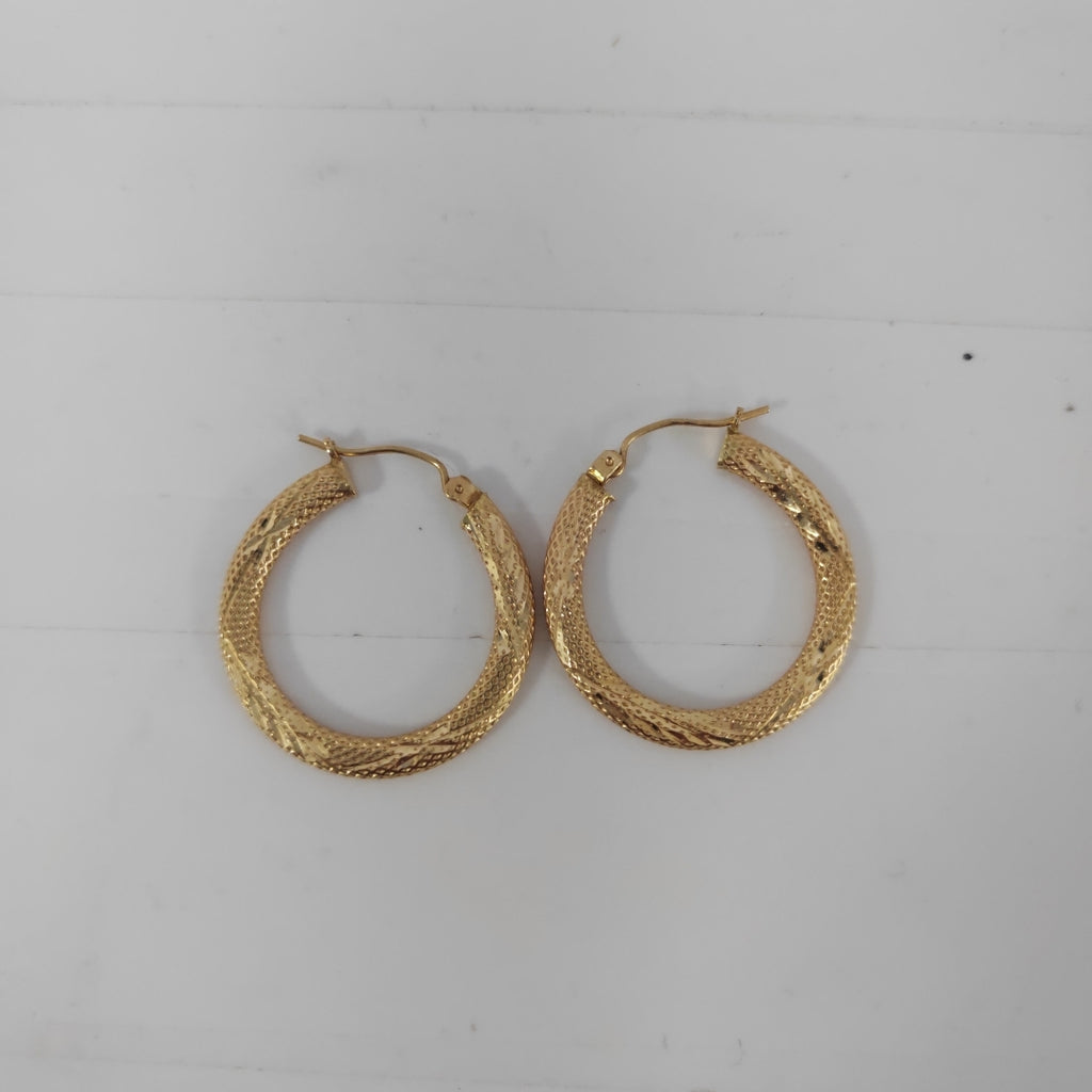 ARRACADAS PAR ORO 14 K 2.5 GRMS (SEMINUEVO)