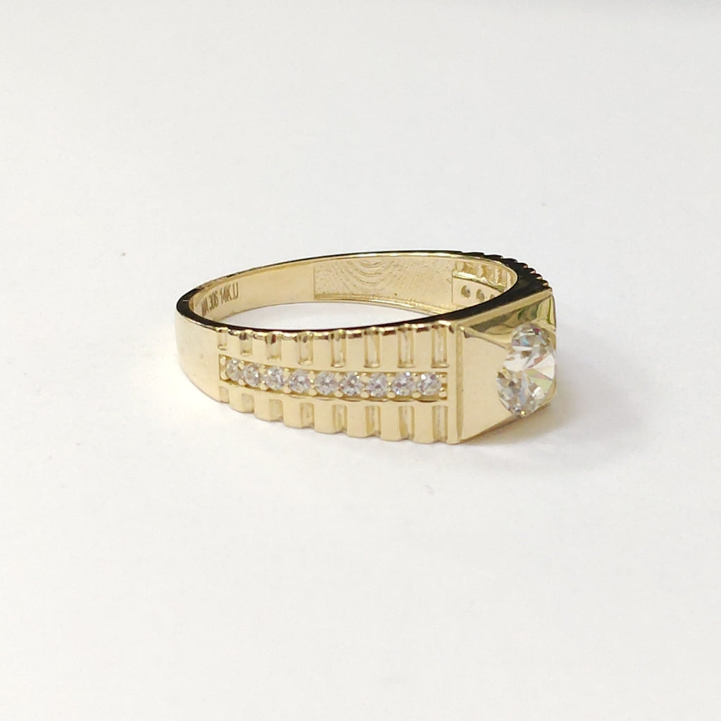 ANILLOS CABALLERO ORO 14K 4.9 (NUEVO)