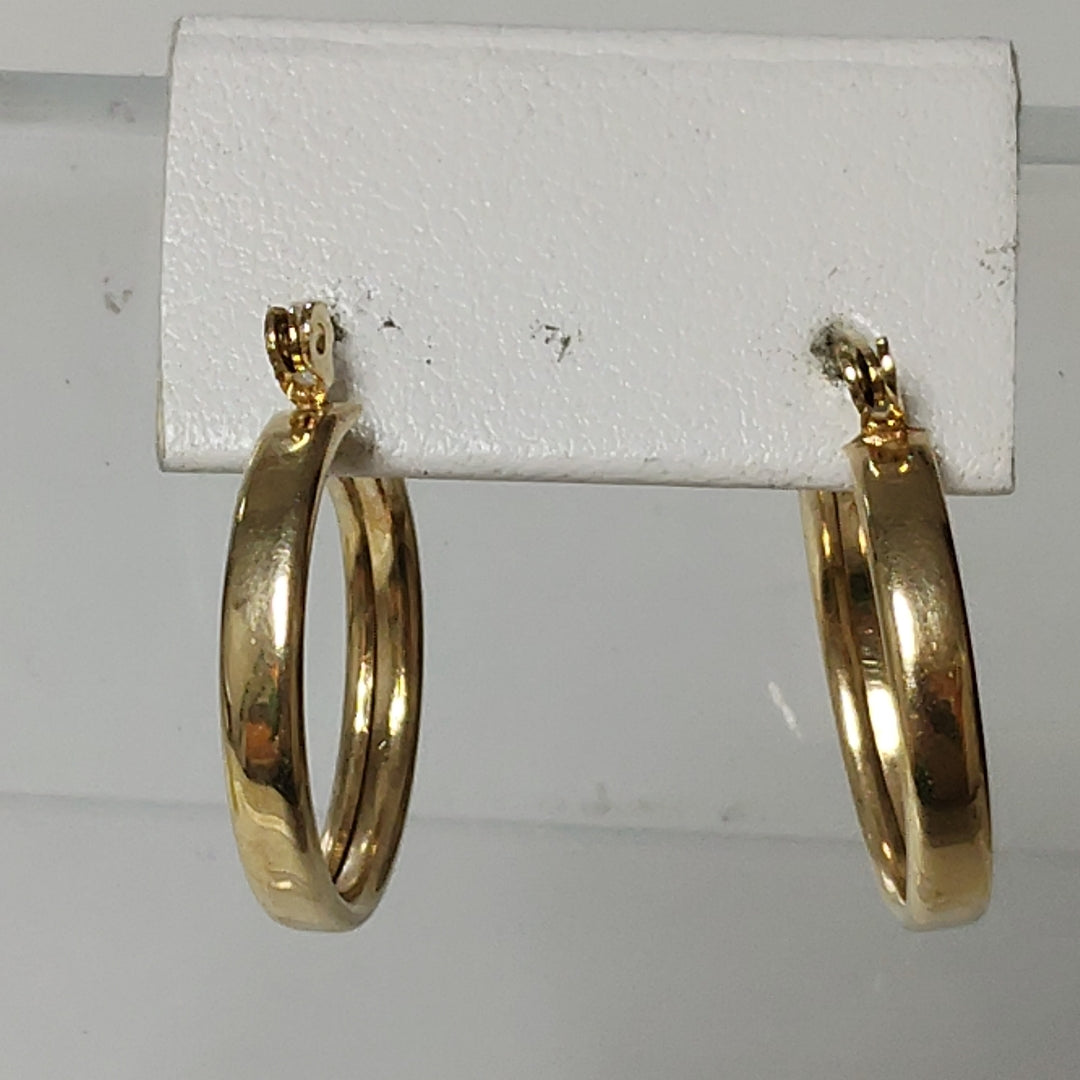 ARRACADAS PAR ORO 10 K 1.8 GRMS (SEMINUEVO)