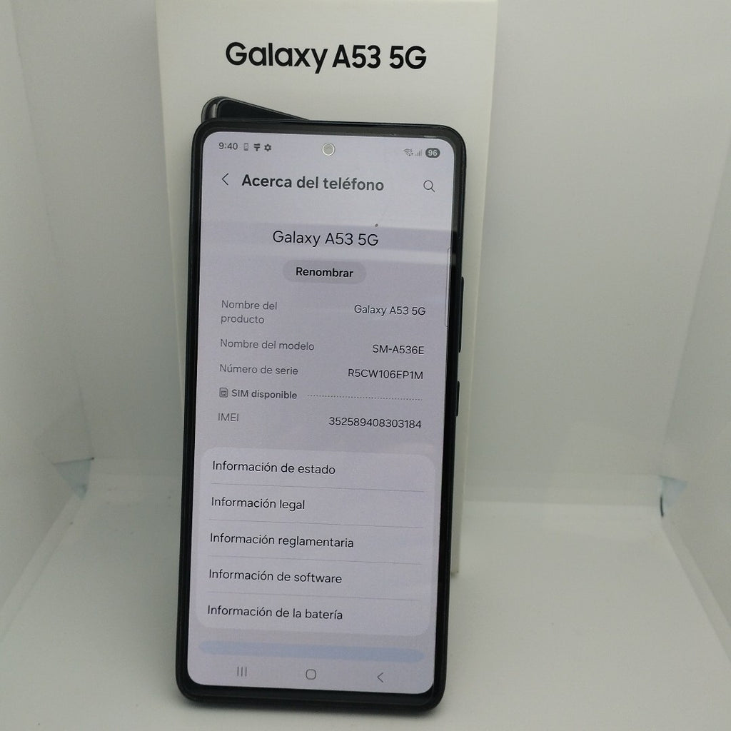 CELULAR SAMSUNG GALAXY A53 5G SM-A536E 128 GB 8 GB RAM (SEMINUEVO)