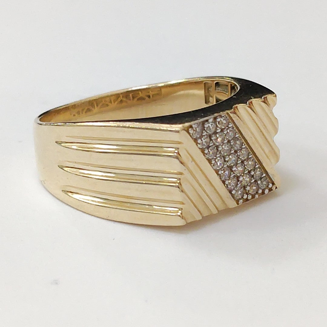 ANILLOS CABALLERO ORO 14K 6.6 (NUEVO)