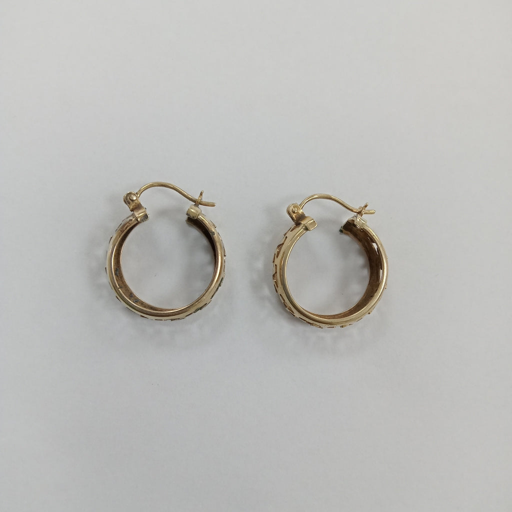 ARRACADAS PAR ORO 10 K 3.4 GRMS (SEMINUEVO)