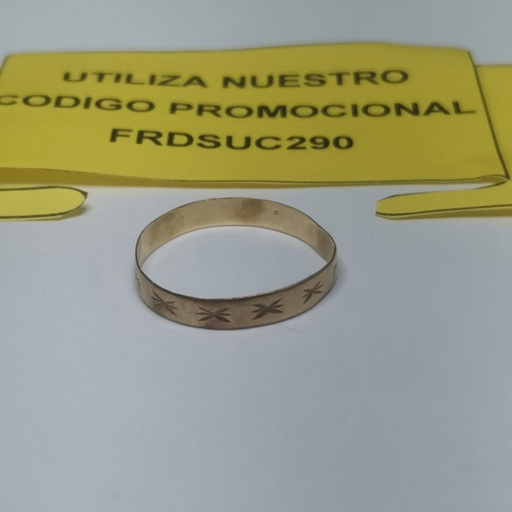 ARGOLLA ORO 14 K 0,80 GRMS (SEMINUEVO)