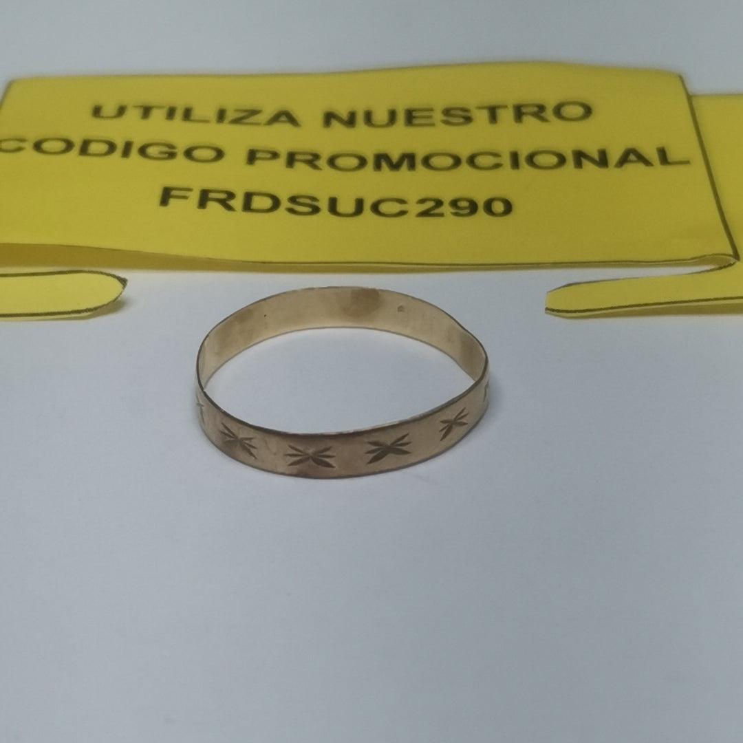 ARGOLLA ORO 14 K 0,80 GRMS (SEMINUEVO)