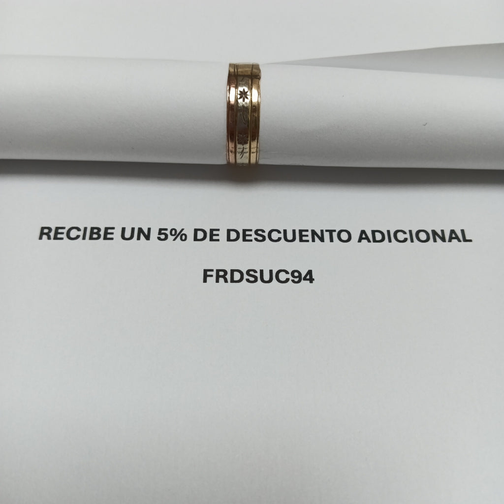 ARGOLLA ORO 8 K 1.7 GRMS (SEMINUEVO)