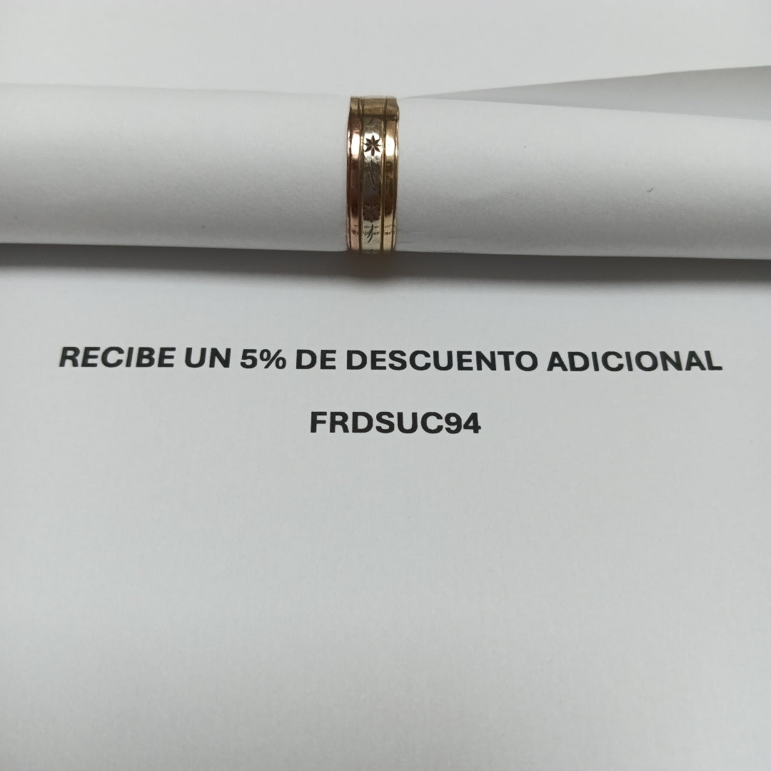 ARGOLLA ORO 8 K 1.7 GRMS (SEMINUEVO)