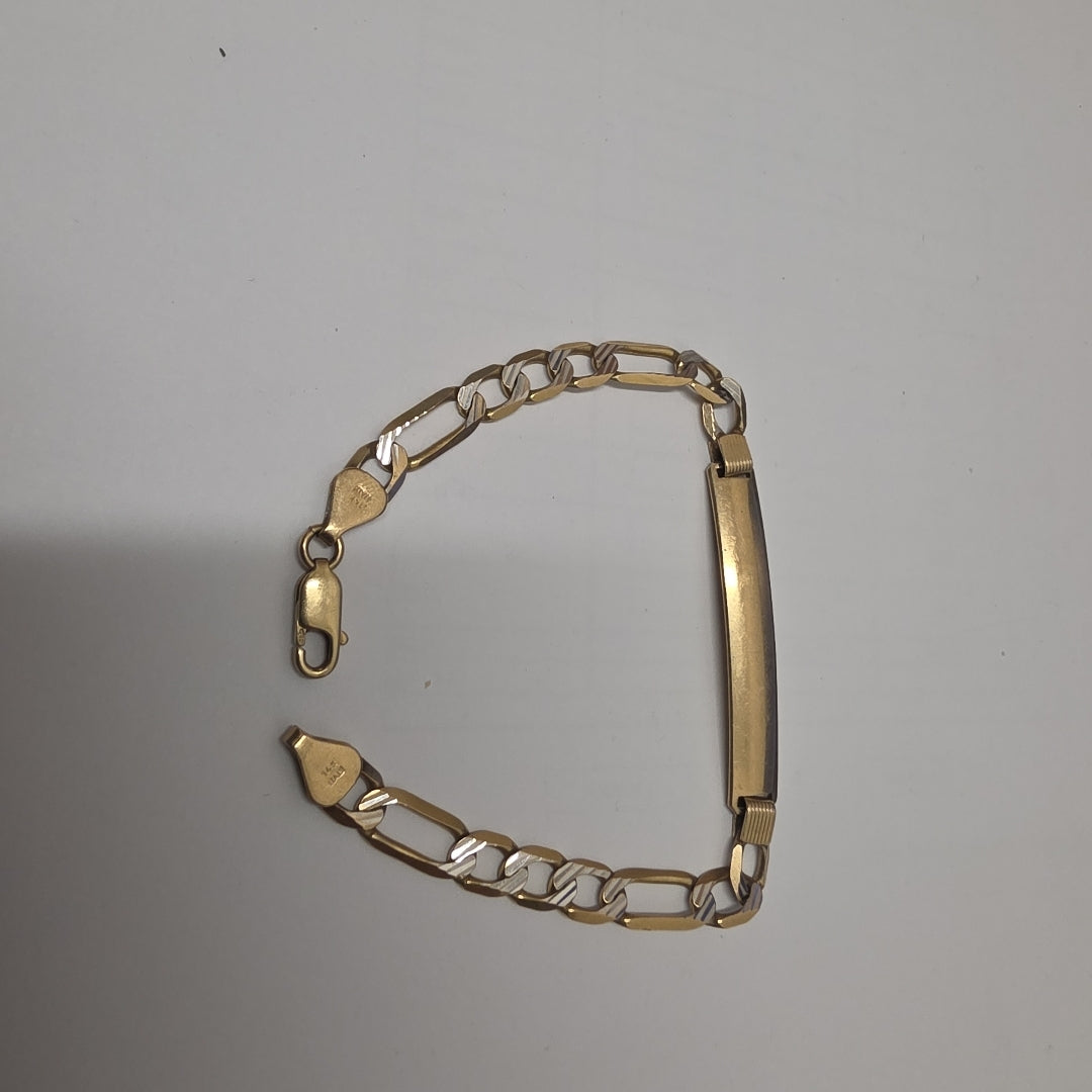 ESCLAVA ORO, ORO COMBINADO 14 K 9.4 GRMS (SEMINUEVO)