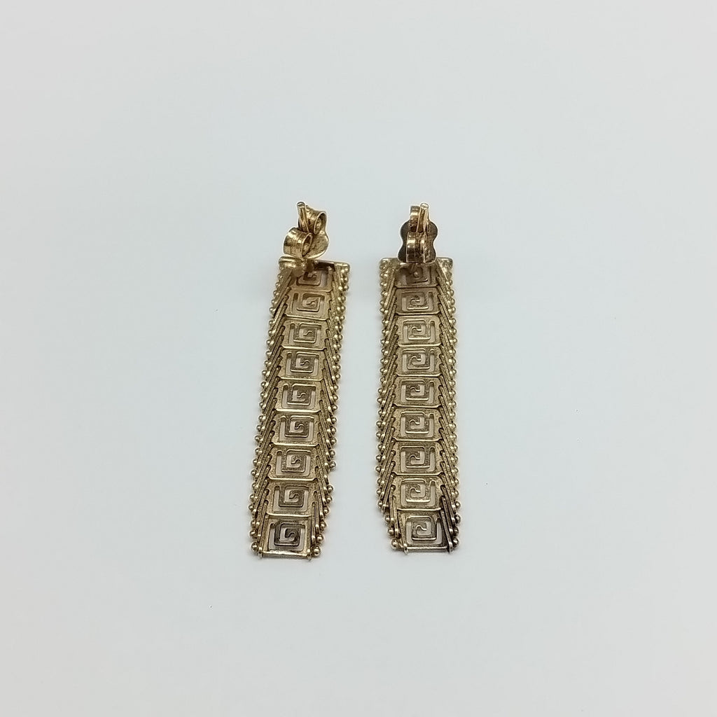 BROQUELES PAR ORO 14 K 3,00 GRMS (SEMINUEVO)