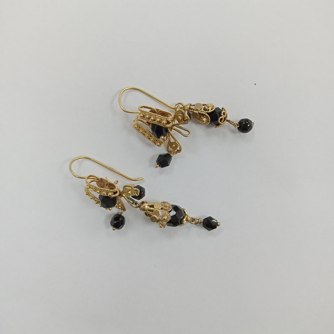 ARETES PAR ORO 10 K 7,50 GRMS (SEMINUEVO)
