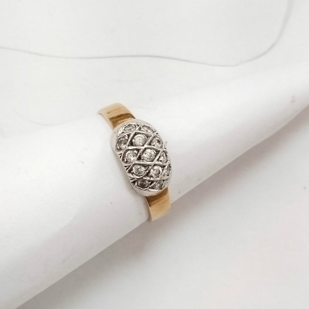 ANILLO ORO 14 K 3.4 GRMS (SEMINUEVO)