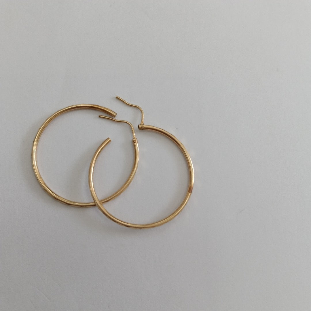 ARRACADAS PAR ORO 14 K 2,30 GRMS (SEMINUEVO)