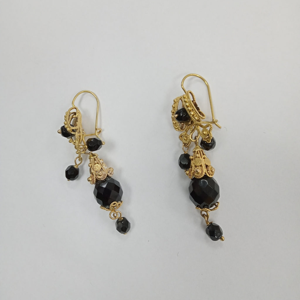 ARETES PAR ORO 10 K 9,30 GRMS (SEMINUEVO)