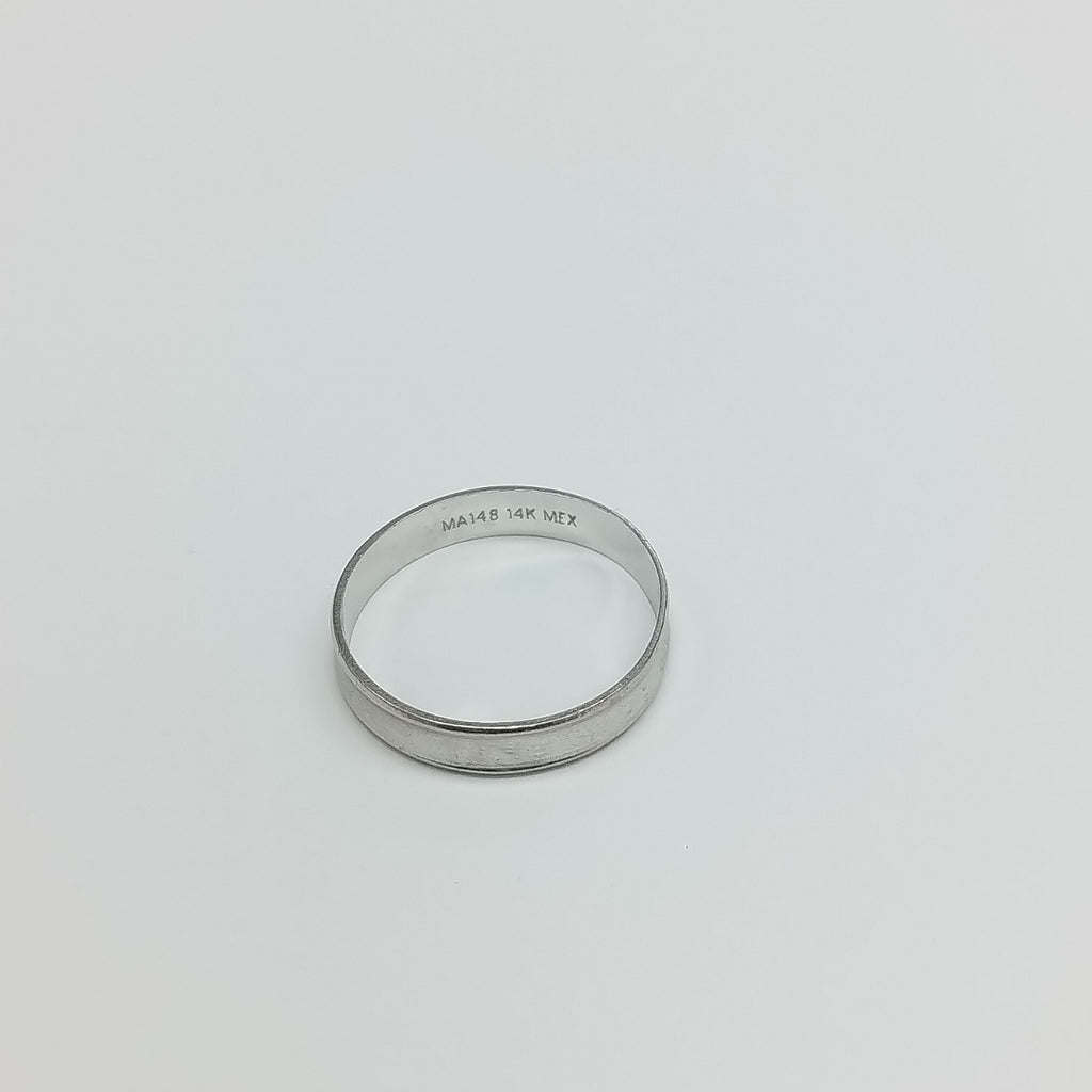 ANILLITO ORO, ORO BLANCO 14 K 1.8 GRMS (SEMINUEVO)