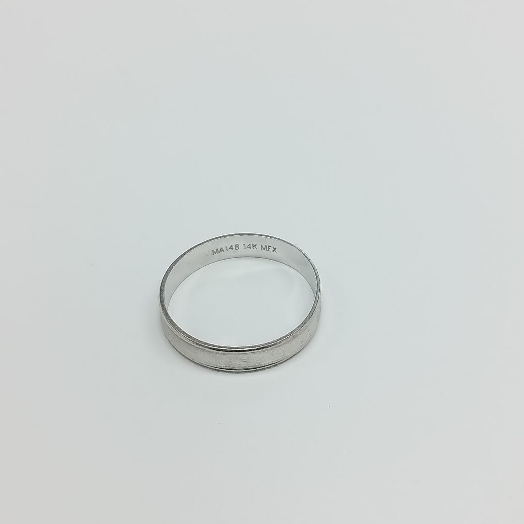 ANILLITO ORO, ORO BLANCO 14 K 1.8 GRMS (SEMINUEVO)