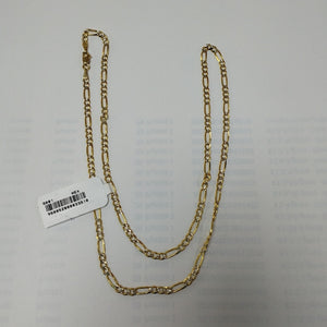 CADENAS 3X1 DIAMANTADA ORO 14K 55 CM 8.6 GR (NUEVO)