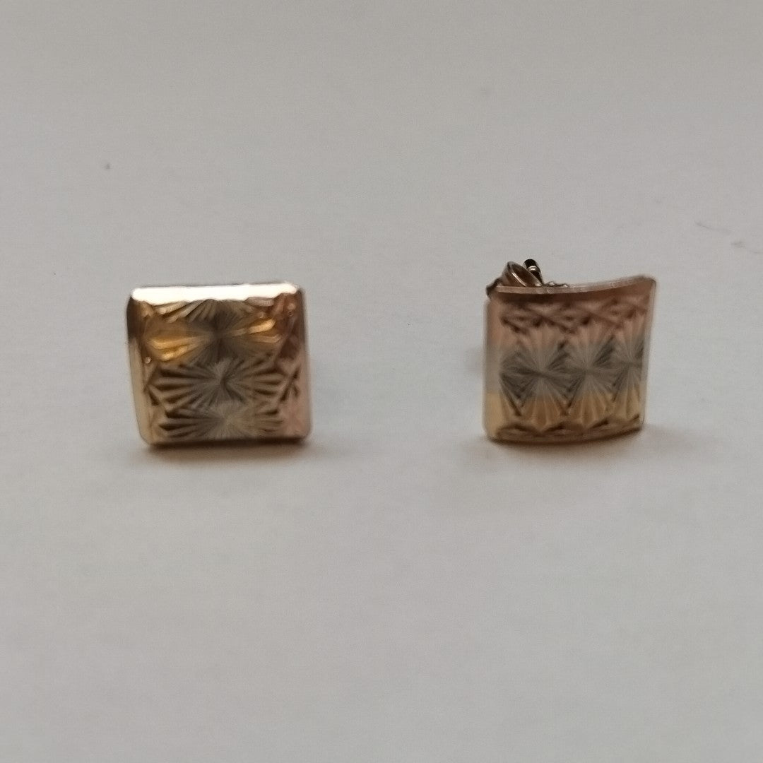BROQUELES PAR ORO 14 K 1.6 GRMS (SEMINUEVO)