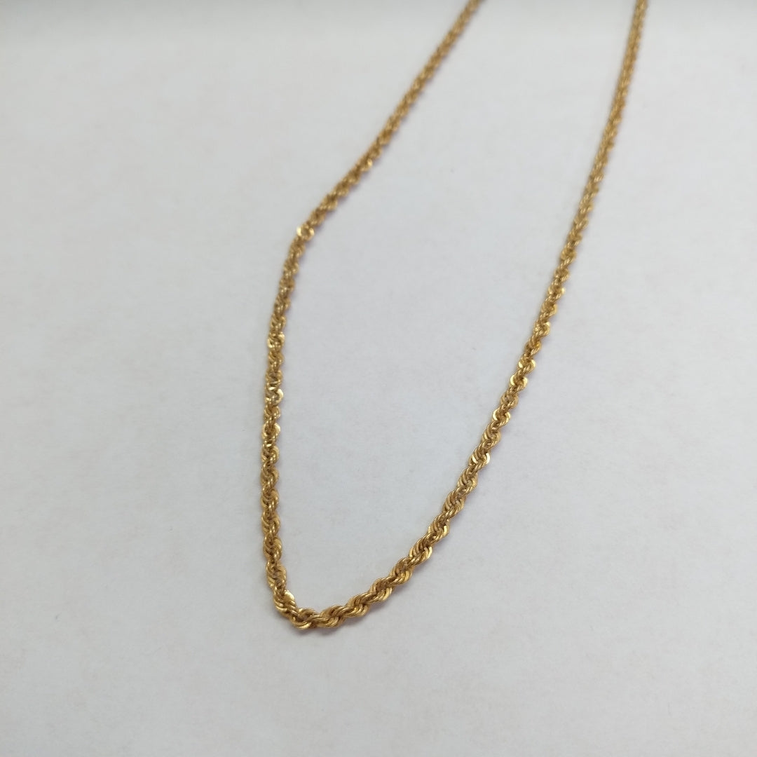 CADENA ORO 10 K 3.5 GRMS (SEMINUEVO)