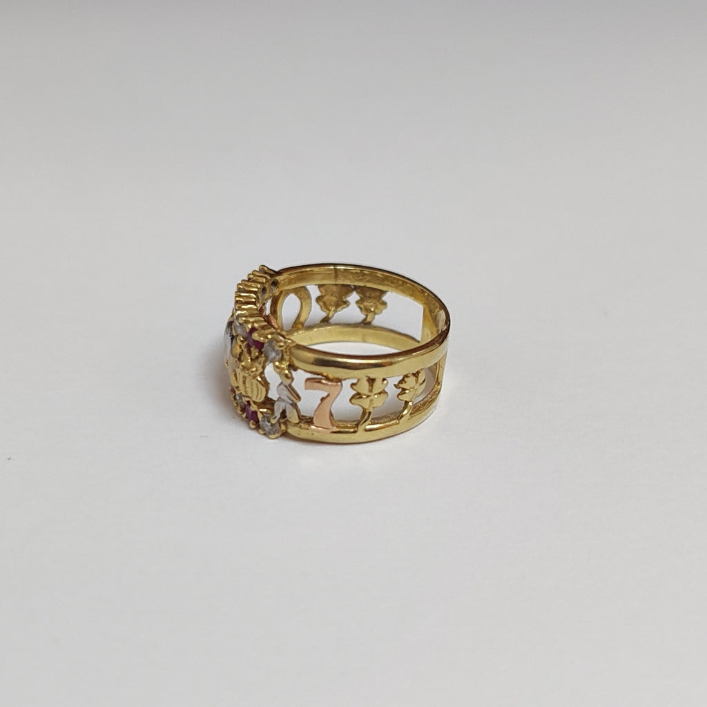 ANILLITO ORO 14 K 5,60 GRMS (SEMINUEVO)