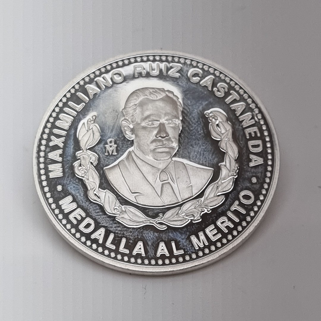 MEDALLA CONMEMORATIVA PLATA 21,00 GRMS (SEMINUEVO)