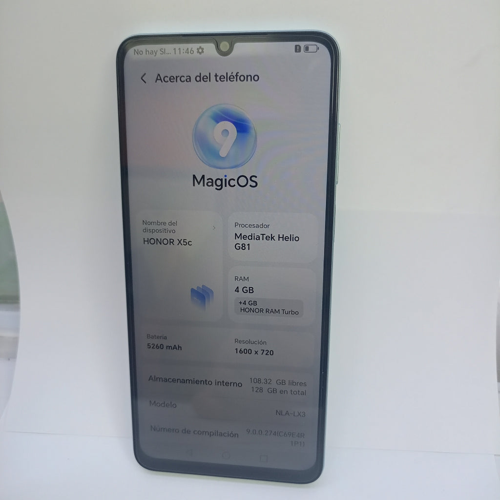 CELULAR HONOR X5C NLA-LX3 (2025) 128 GB 4 GB RAM (SEMINUEVO)