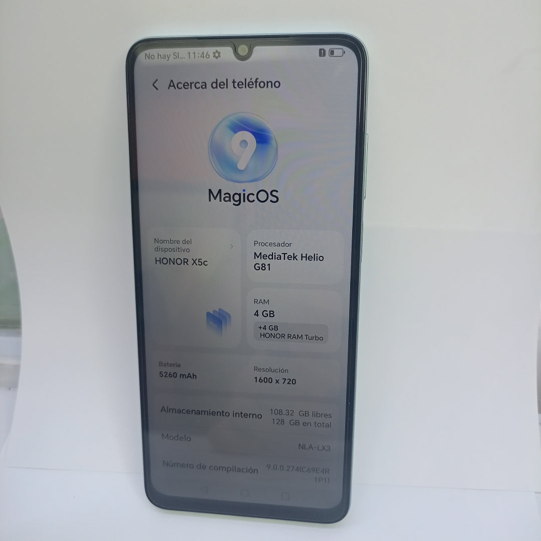 CELULAR HONOR X5C NLA-LX3 (2025) 128 GB 4 GB RAM (SEMINUEVO)