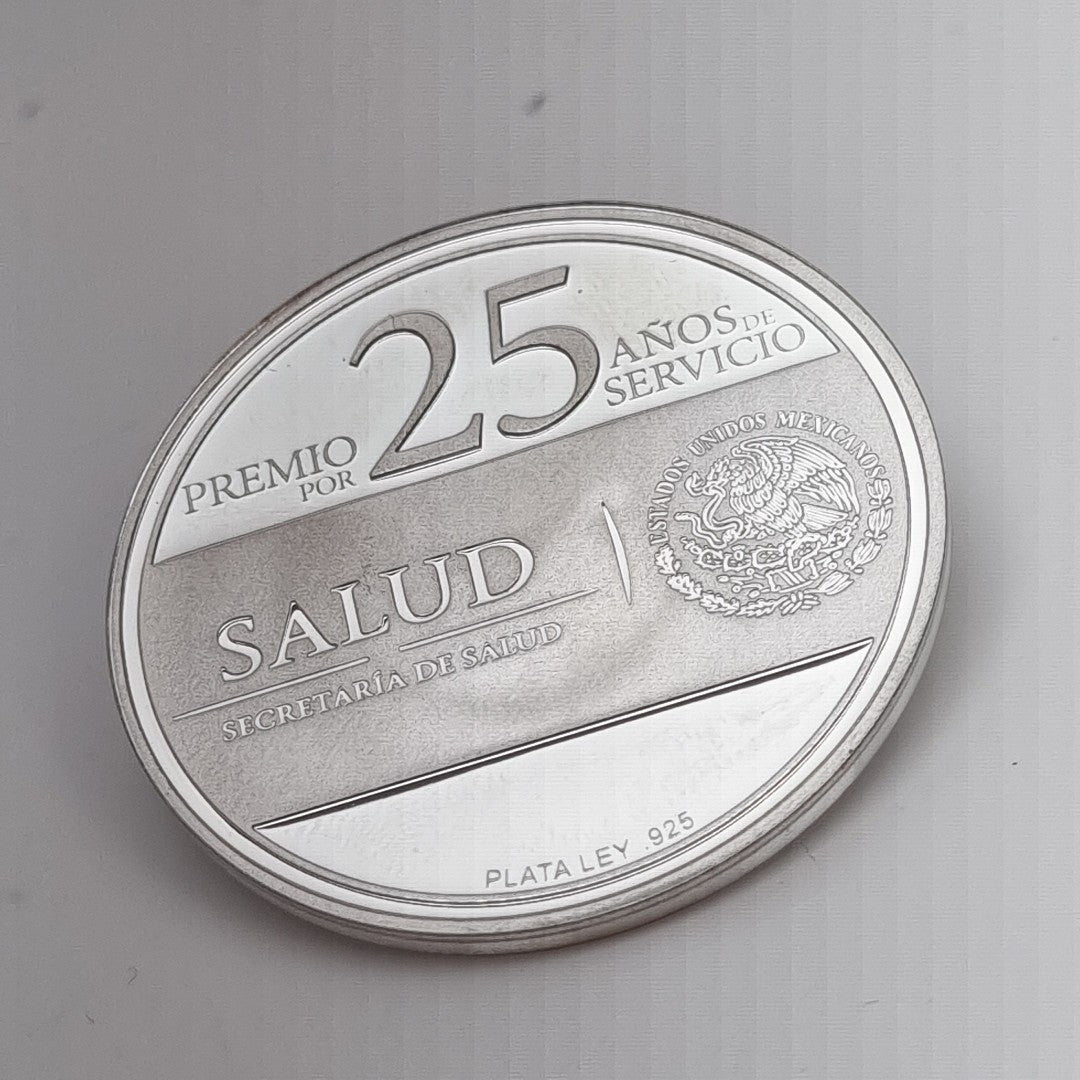 MEDALLA CONMEMORATIVA PLATA 16,90 GRMS (SEMINUEVO)