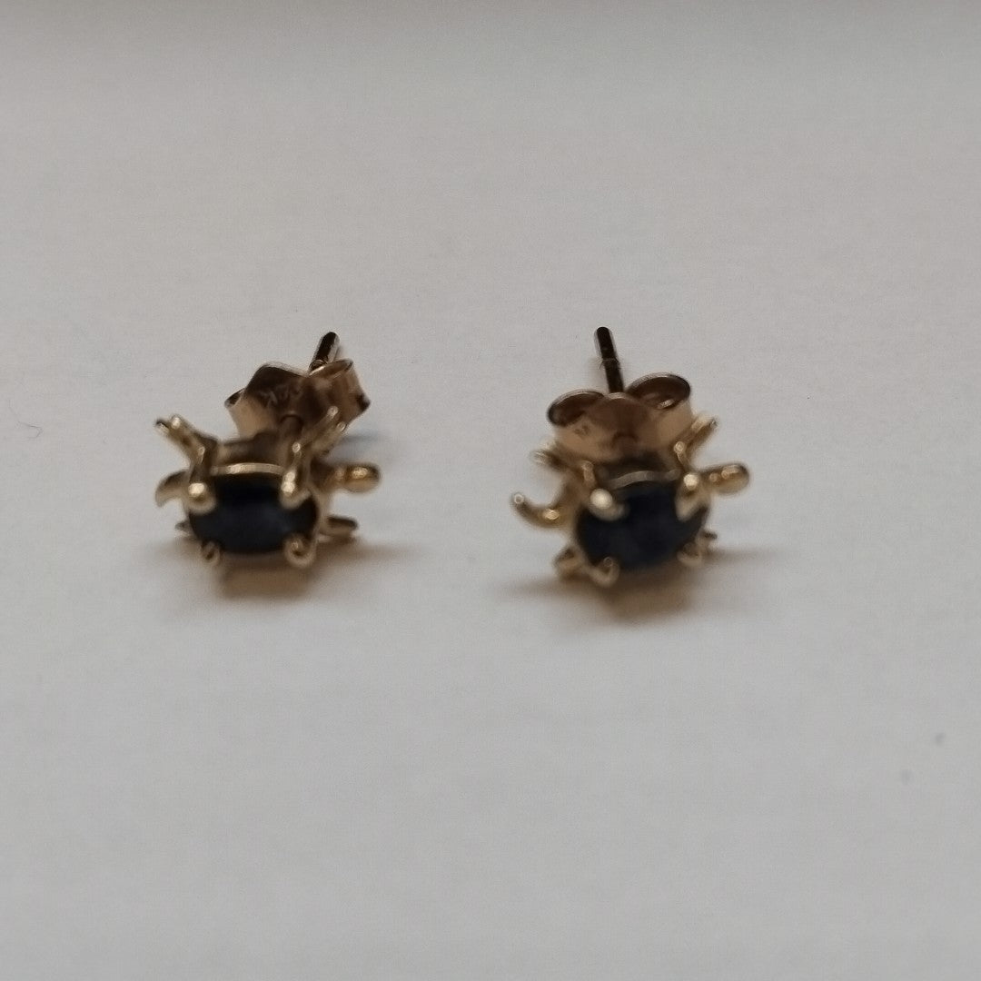 BROQUELES PAR ORO 14 K 1.2 GRMS (SEMINUEVO)