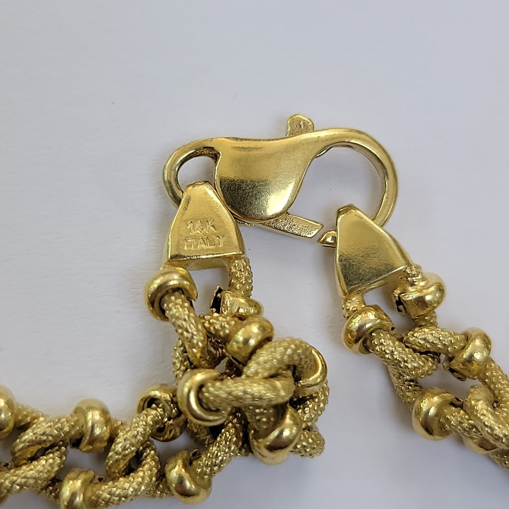 GARGANTILLA ORO 14 K 22.2 GRMS (SEMINUEVO)