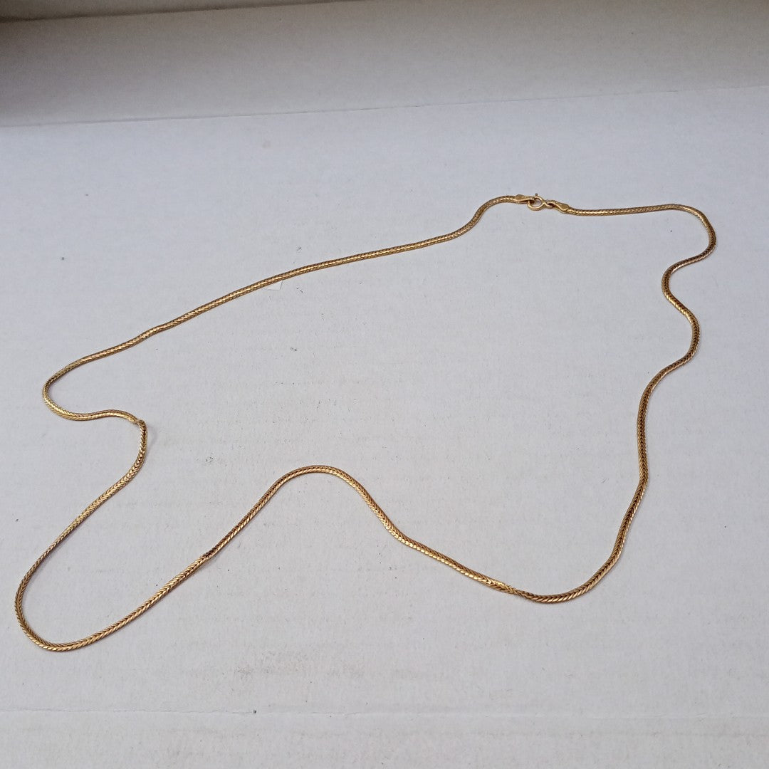 CADENA ORO 14 K 7.7 GRMS (SEMINUEVO)