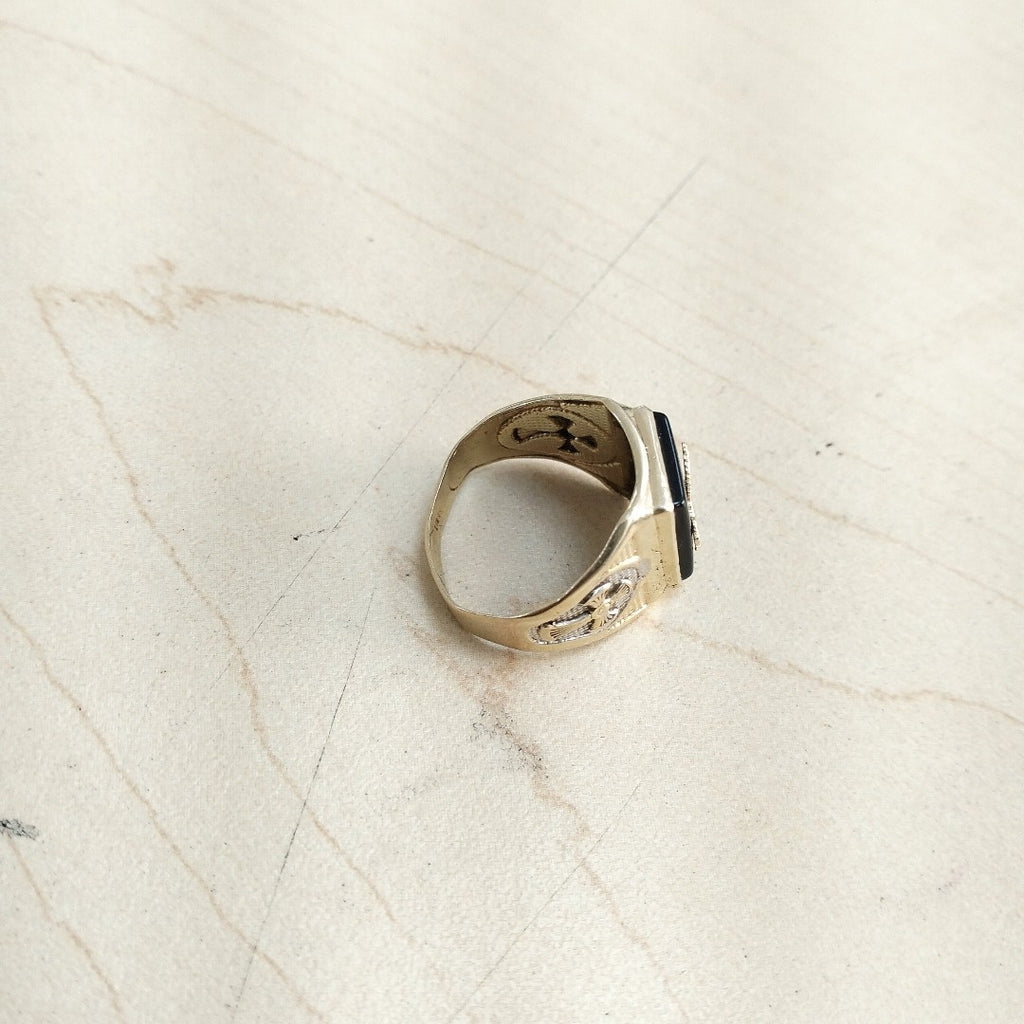 ANILLO ORO 14 K 5 GRMS (SEMINUEVO)
