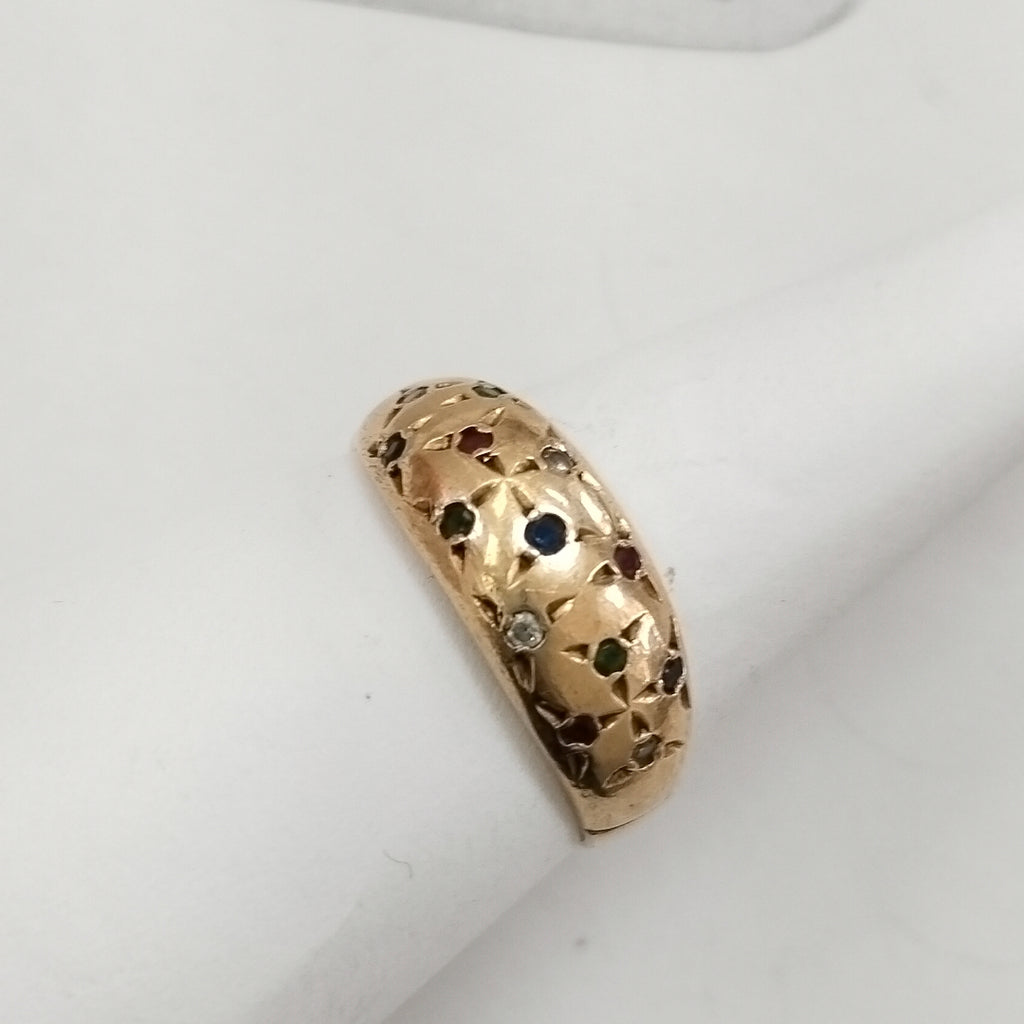 ANILLO ORO 10 K 3.6 GRMS (SEMINUEVO)