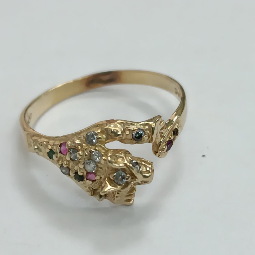 ANILLO ORO 14 K 2 GRMS (SEMINUEVO)