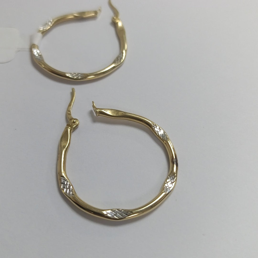 ARRACADAS PAR ORO 14 K 2 GRMS (SEMINUEVO)