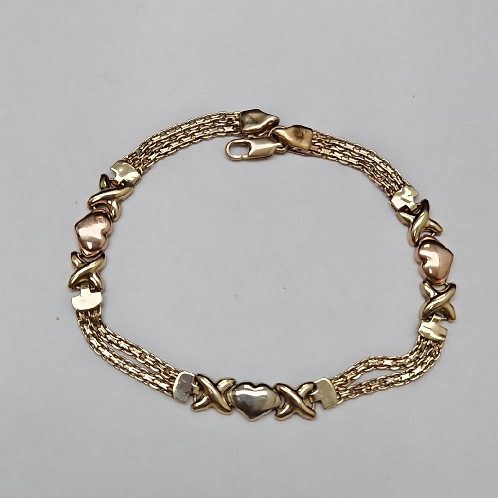 PULSERA ORO 10 K 7.4 GRMS (SEMINUEVO)