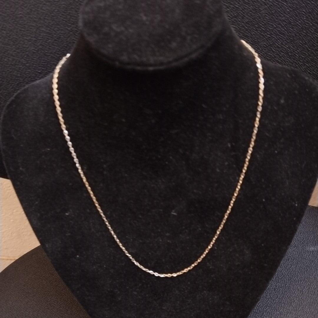 CADENA ORO 14 K 1,70 GRMS (SEMINUEVO)