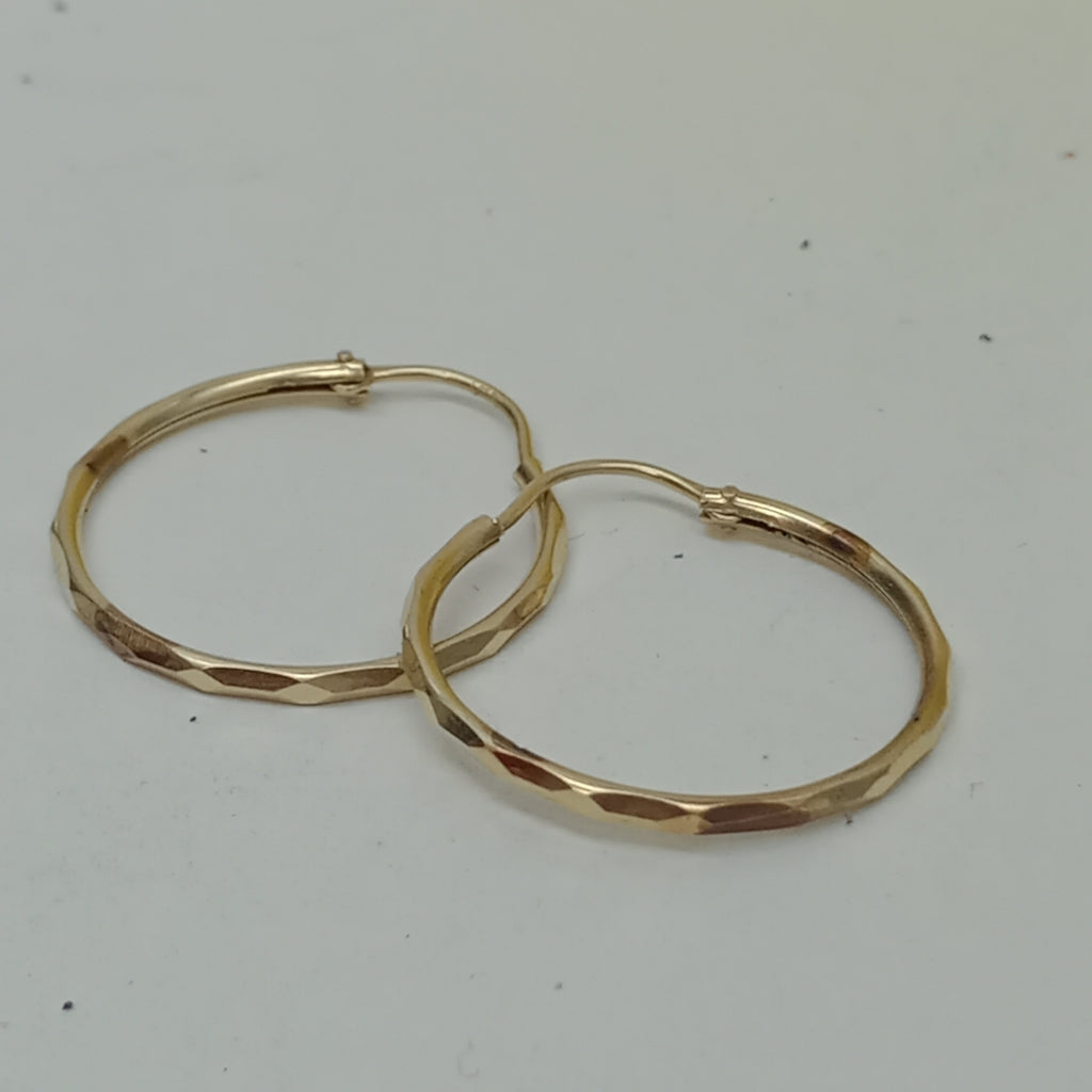 ARRACADAS PAR ORO 14 K 1,60 GRMS (SEMINUEVO)