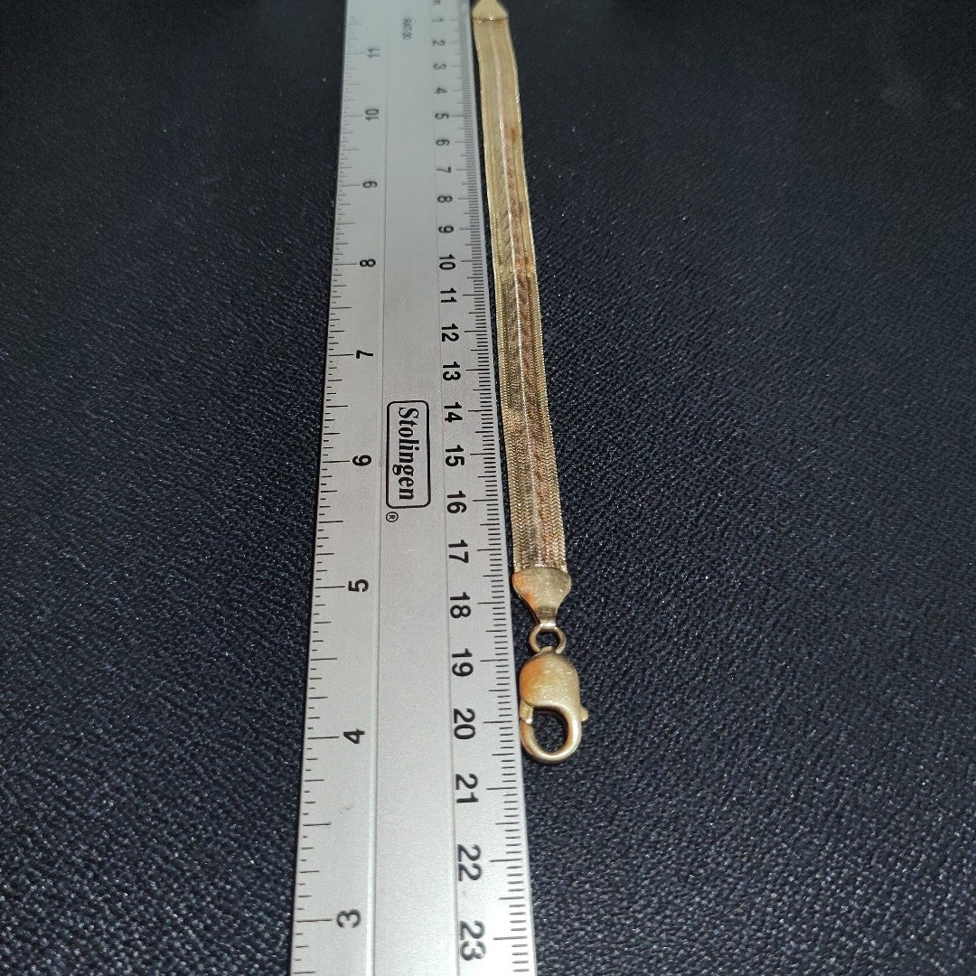 ESCLAVA ORO,ORO COMBINADO 14 K 14,80 GRMS (SEMINUEVO)