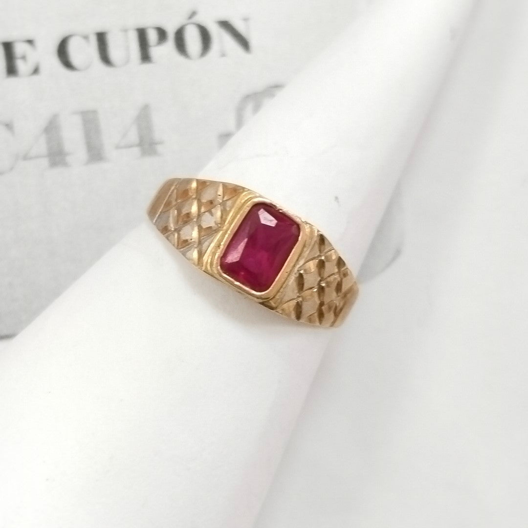 ANILLO ORO 10 K 2.8 GRMS (SEMINUEVO)